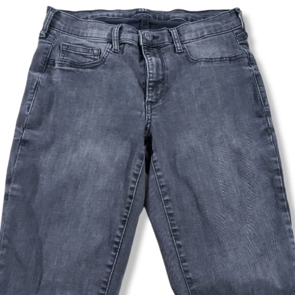 Gap Denim Jeans Size 29 Regular Favorite Jegging Skinny Jeans Stretch Raw Hem - Picture 3 of 7